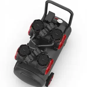 Безмасляний чотирипоршневий компресор 50 л 220V з сепаратором AUARITA 2-1450X2F50-220 №7