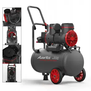 Компресор безмасляний поршневий 24 л, 1,45 кВт, 220 В AUARITA 2-1450F24-220 №1