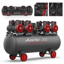 Компресор безмасляний поршневий 120л 220В AUARITA 2-1450X4F120-220