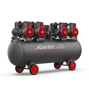 Компресор безмасляний поршневий 120л 220В AUARITA 2-1450X4F120-220 №2