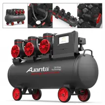 Компресор безмасляний поршневий 100л 380В AUARITA 2-1450X3F100-380