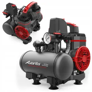Компресор безмасляний поршневий 3л 220В AUARITA 2-900F3-220 №1
