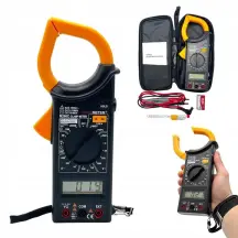 Цифровые токовые клещи с термопарой PeakMeter M266C
