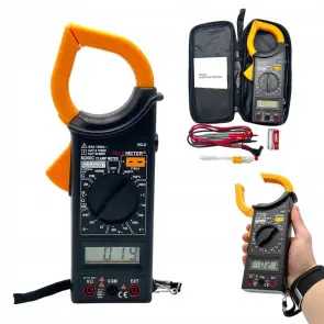 Цифрові токові кліщі з термопарою PeakMeter M266C №1