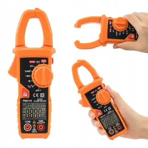 Токовые клещи с мультиметром и термопарой PeakMeter PM2118 №1