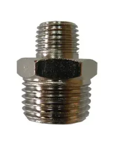 Штуцер соединительный с наружной резьбой 1/4*1/2 AIRKRAFT SMM08-04 №1