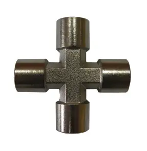 Крестовой соединитель с внутренней резьбой 1/4” AIRKRAFT S1283-2 №1