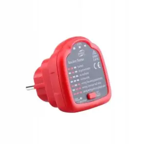 Тестер розеток з функцією перевірки УЗО BENETECH GT85 №3