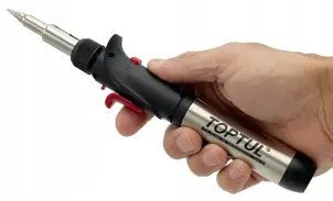 Паяльник газовий 150W з комплектом насадок 8од. TOPTUL EGAE0801 №7