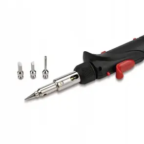 Паяльник газовий 150W з комплектом насадок 8од. TOPTUL EGAE0801 №8