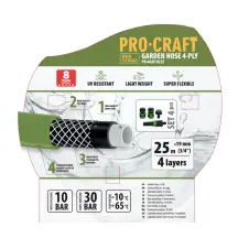 Шланг садовый Procraft PR-4GH1925F 3/4" 25 м