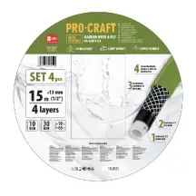 Шланг садовый Procraft PR-4GH1315F 1/2" 15 м