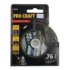 Твердосплавный диск Procraft WC76 10 мм №1