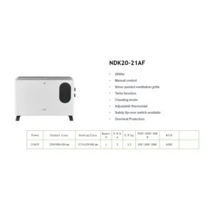 Конвектор електирчний NDK20-21AF №4