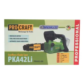 Аккумуляторная цепная пила Procraft PKA42Li (без АКБ и ЗУ) №18