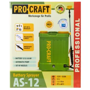 Обприскувач Procraft AS12 (2026) №10