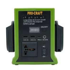 Акумуляторний інвертор напруги Procraft PSI20 №6