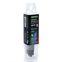 Сверло по металлу кобальтовое HSS-Co/M35 Ø1.5мм (тубус, кратно 10шт) PRO APRO