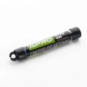 Сверло по бетону 4х75мм APRO №5