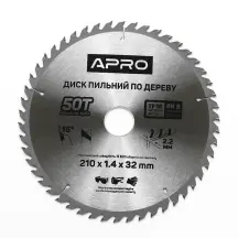 Диск пильный по дереву 210х32х50T APRO