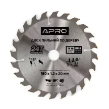 Диск пильный по дереву 160х20х24Т APRO