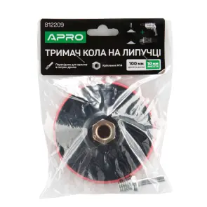 Держатель круга на липучке 100*10мм APRO №2