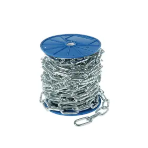 Цепь длиннозвенная оцинкованная 6мм DIN 5685C (бухта кратно 18м) APRO №2