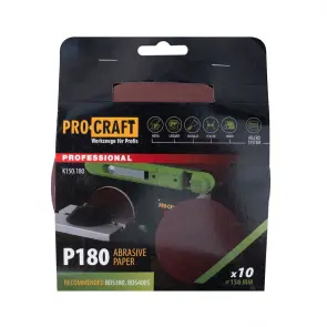 Круг шлифовальный самозацепной Procraft K150.180 UNIVERSAL (набор 10 шт.) №1