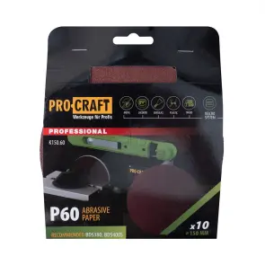 Круг шлифовальный самозацепной Procraft K150.60 UNIVERSAL (набор 10 шт.) №1
