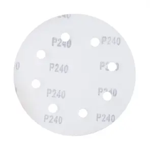 Круг шлифовальный самозацепной Procraft KD180.240 UNIVERSAL (набор 10 шт.) 8 отв. №3