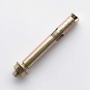 Анкер с кожухом и гайкой М6/8*100 цинк жёлтый (пач 10шт) APRO №2