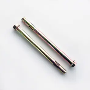 Анкер с кожухом и гайкой М8/10*100 цинк жёлтый (пач 10шт) APRO №3