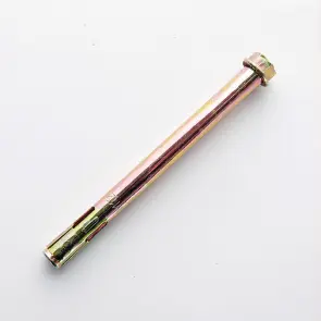Анкер с кожухом и гайкой М10/12*200 цинк жёлтый (ящ. 100шт) APRO №2