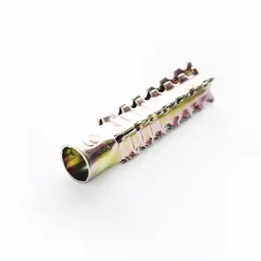Дюбель для піно- і газобетону 5*30 цинк жовтий (пач 100шт) APRO №4