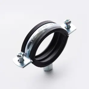 Хомут трубний 75-80мм (2 1/2'') М8/М10 з комб. гайкою APRO №3