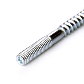Винт-шуруп М6x100мм (шпилька двухрезьбавая) TORX (пач. 25 шт.) APRO №4