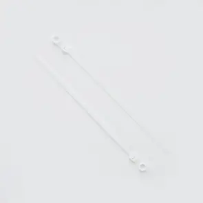 Стяжка кабельна з кріпленням 4х150 біла (пач 100шт) APRO №4