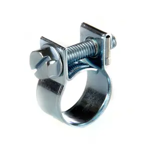 Хомут силовой Mini оцинкованный W1 16-18 (пач. 50 шт) APRO №4