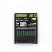 Біта ударна торсійна РН1*50мм, 10шт/уп APRO