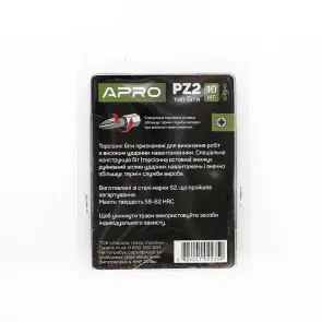 Бита ударная торсионная РZ2*50мм, 10шт/уп APRO №7