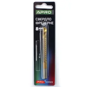 Сверло фрезерное Ø8мм APRO №3