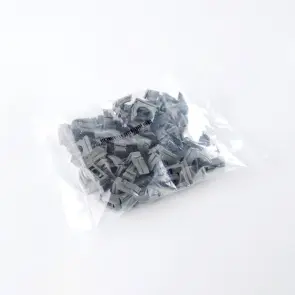 Клипса для гофры серая 40мм (пач 25шт) APRO №3
