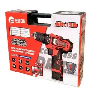 Шуруповерт аккумуляторный Edon AD-12D №3