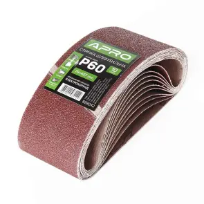 Лента шлифовальная бесконечная APRO P60 75?457мм (10шт) №2
