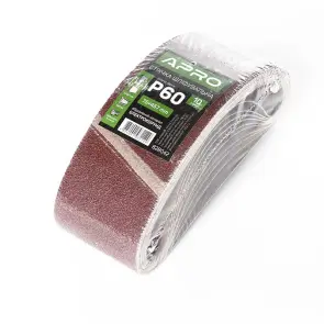Лента шлифовальная бесконечная APRO P60 75?457мм (10шт) №3