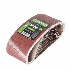Лента шлифовальная бесконечная APRO P100 75?457мм (10шт) №2