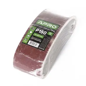 Лента шлифовальная бесконечная APRO P150 75?457мм (10шт) №3