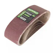 Лента шлифовальная бесконечная APRO P220 75?533мм (10шт)