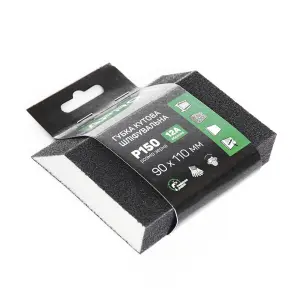 Губка шлифовальная APRO четырехсторонняя угловая P150 №2