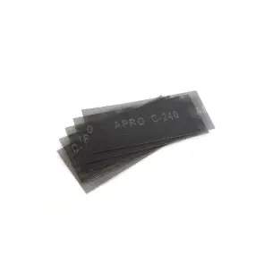 Сітка абразивна APRO P240 115?280мм карборунд (5шт) №4